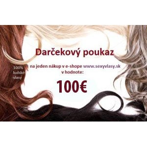 Darčekový poukaz v hodnote 100€